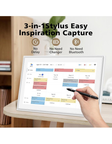 Kit de Accesorios 2PCS para Calendario Skylight 15" - Antirreflejo