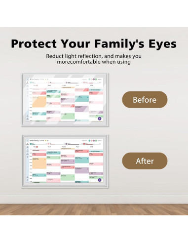 Kit de Accesorios 2PCS para Calendario Skylight 15" - Antirreflejo