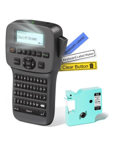 Máquina de Etiquetas EazeID LM1600 Portátil Recargable 12mm