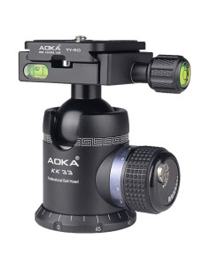 Cabezal de bola panorámico AOKA KK33 360 con placa rápida 0.49 kg