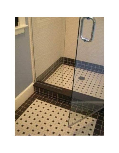 Azulejo de Porcelana Tenedos 30.48x30.48 cm Mate Negro