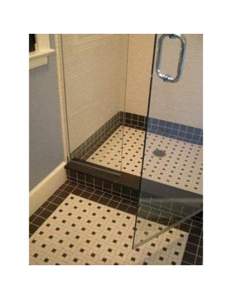 Azulejo de Porcelana Tenedos 30.48x30.48 cm Mate Negro