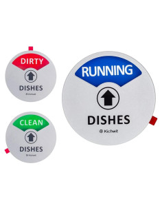 Imán para Lavavajillas Kichwit Limpio Sucio En Funcionamiento 8.9cm