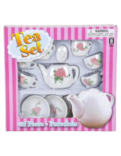 Juego de té de cerámica 13 piezas Rhode Island Novelty