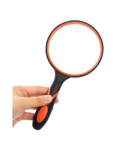 Lupa de Mano 10X HOMEGOAL con Lente de Vidrio 10cm
