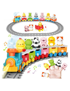 Juguete de Aprendizaje ShyLizard Tren Eléctrico con Luces y Música