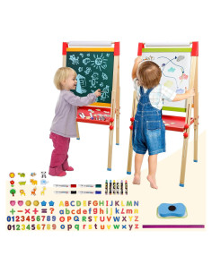 Caballete de Arte Filamow Doble Cara Ajustable para Niños