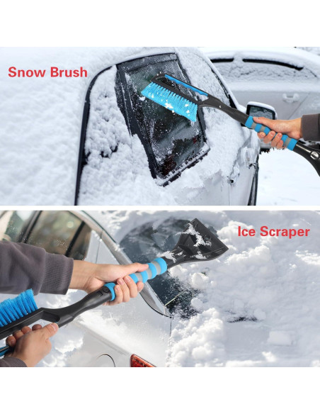 Cepillo de Nieve y Raspador de Hielo LoyaGour SBB-1 2 en 1