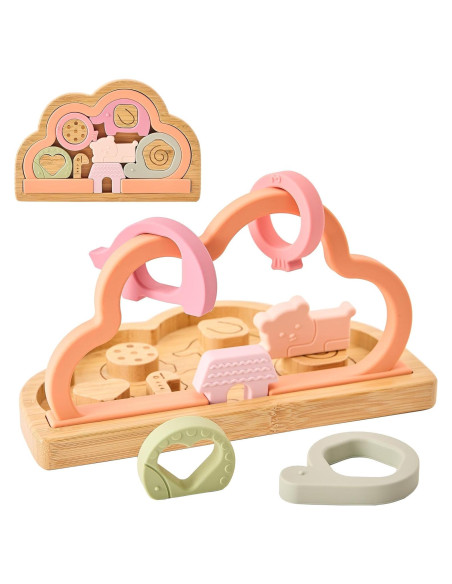 Juguete Montessori para Silla Alta KIAANS Laberinto de Cuentas