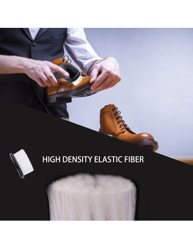 Cepillo Eléctrico para Zapatos Sansent - Kit de Cuidado Cuero