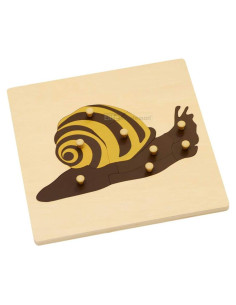 Rompecabezas de Botánica Montessori Elite 24x24 cm