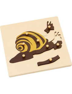 Rompecabezas de Botánica Montessori Elite 24x24 cm 2