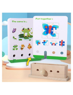 Tarjetas Didácticas Montessori Meifannao - 40 Tarjetas Doble Cara