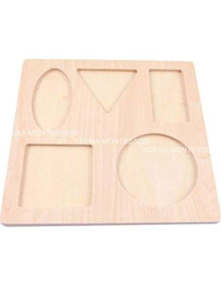 Rompecabezas de Formas Adena Montessori para Bebés 0-12 meses Rompecabezas de Formas Adena Montessori para Bebés 0-12 meses