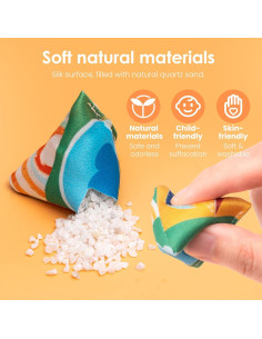 Juego de Jacks Alternativo Dawnglow con 5 Sacos de Frijoles 2