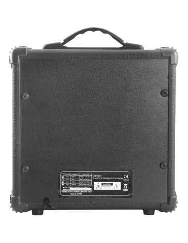 Amplificador de guitarra eléctrica 20W portátil con auriculares - Negro