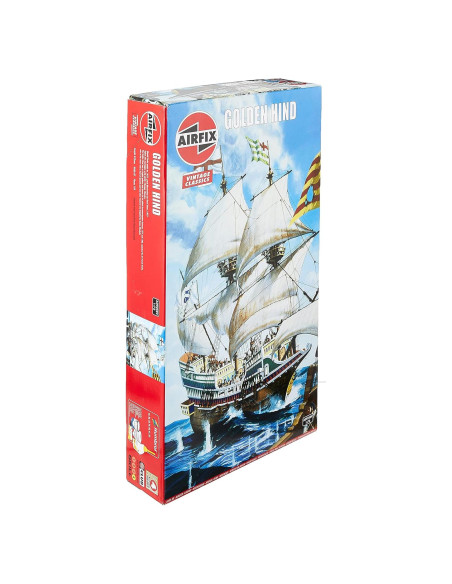 Kit de Modelo de Barco Airfix Golden Hind 1:72 - 109 Piezas