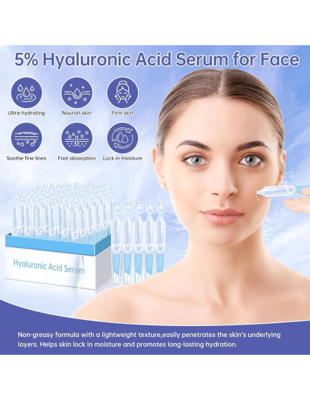 Suero Ultra-Hidratante 5% Ácido Hialurónico Mopayzer 30 Viales Suero Ultra-Hidratante 5% Ácido Hialurónico Mopayzer 30 Viales