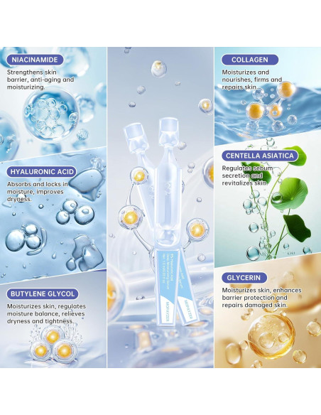 Suero Ultra-Hidratante 5% Ácido Hialurónico Mopayzer 30 Viales Suero Ultra-Hidratante 5% Ácido Hialurónico Mopayzer 30 Viales