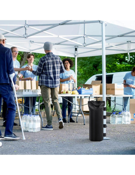 Bolsas de Arena para Toldo CLAETF - Juego de 4, 14.97 kg cada una