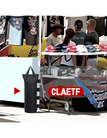 Bolsas de Arena para Toldo CLAETF - Juego de 4, 14.97 kg cada una