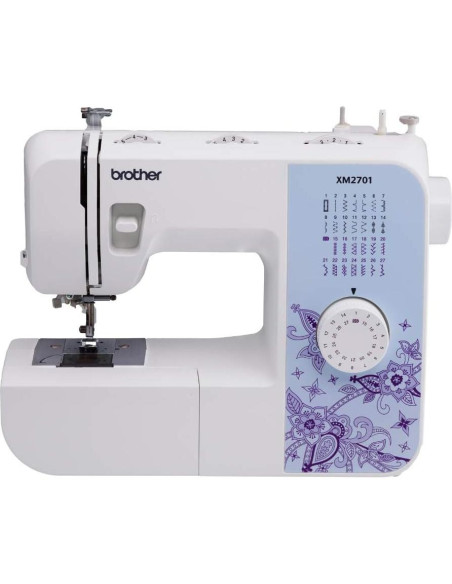 Máquina de Coser Brother XM2701 con 27 Puntadas y Estuche Duro Máquina de Coser Brother XM2701 con 27 Puntadas y Estuche Duro