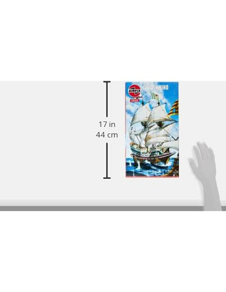 Kit de Modelo de Barco Airfix Golden Hind 1:72 - 109 Piezas
