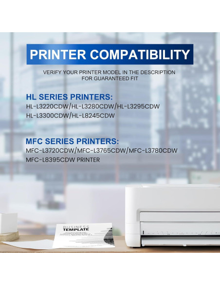 Cartucho de Tóner Negro TN229 Compatible Brother - 1800 Páginas