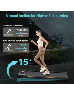 Caminadora AXEFIT AX-C2 2.5HP Inclinación Manual 120KG 2