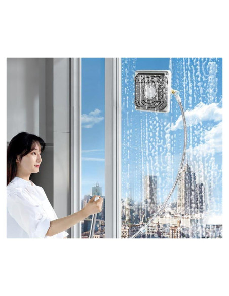 Limpiaparabrisas de Ventanas ZEGI 130 cm Doble Cara Telescópico