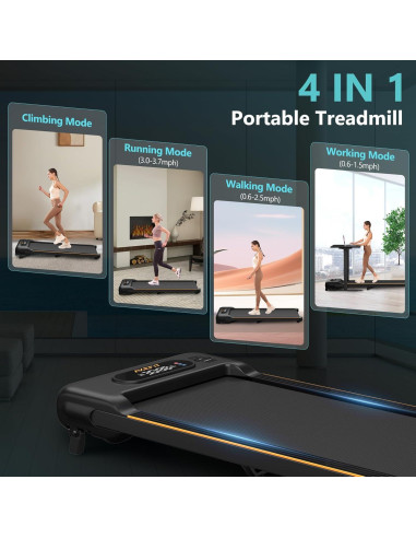 Caminadora AXEFIT AX-C2 2.5HP Inclinación Manual 120KG