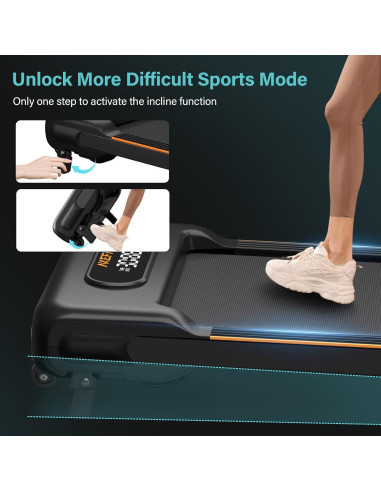 Caminadora AXEFIT AX-C2 2.5HP Inclinación Manual 120KG