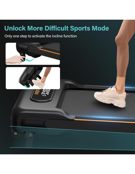 Caminadora AXEFIT AX-C2 2.5HP Inclinación Manual 120KG