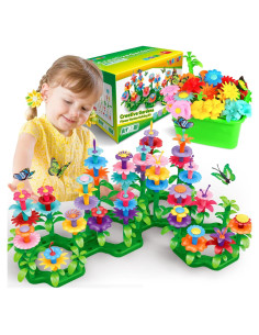 Juguete de Construcción de Jardín YEEBAY 148 PCS para Niñas 3-7 Años
