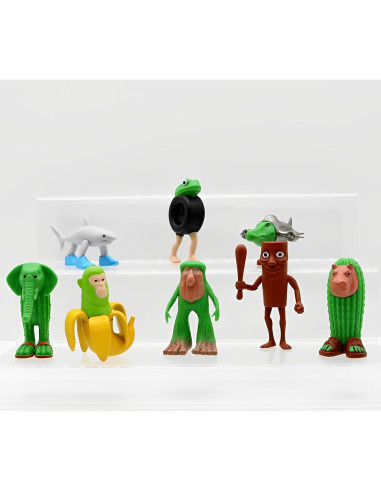 Figuras Italianas Brainrot POYIPI 8 PCS Decoración 7.6 cm