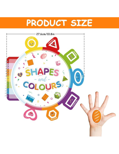 Juguetes Montessori ABCxGOOD Doble Cara 56 Actividades 1-3 Años