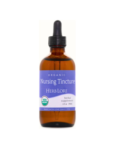Tintura Orgánica de Lactancia Herb Lore 118 ml - Moringa y Hinojo