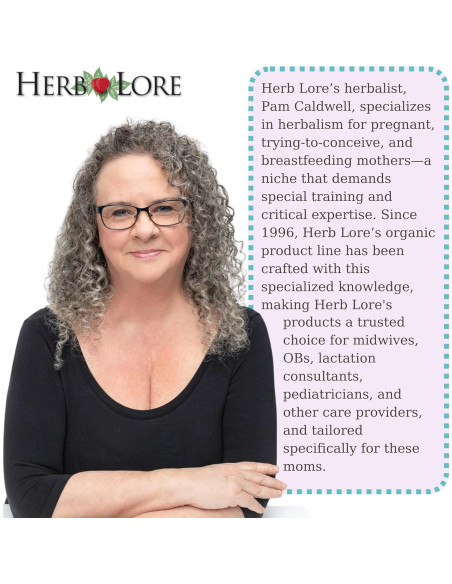 Tintura Orgánica de Lactancia Herb Lore 118 ml - Moringa y Hinojo