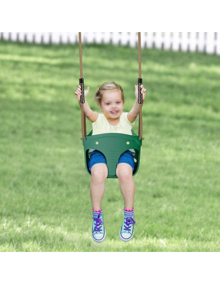 Columpio de Cubo para Niños Dolibest Elefante Verde 600LB