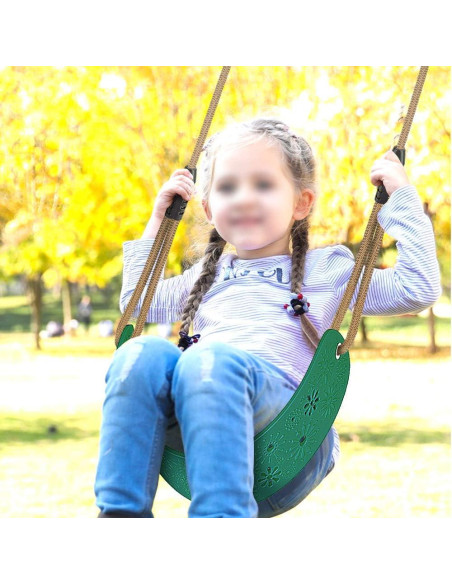 Columpio de Cubo para Niños Dolibest Elefante Verde 600LB