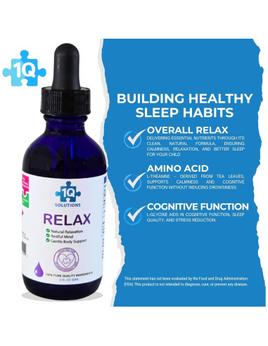 1Q Relax Gotas Calmantes Líquidas para Niños 59 ml