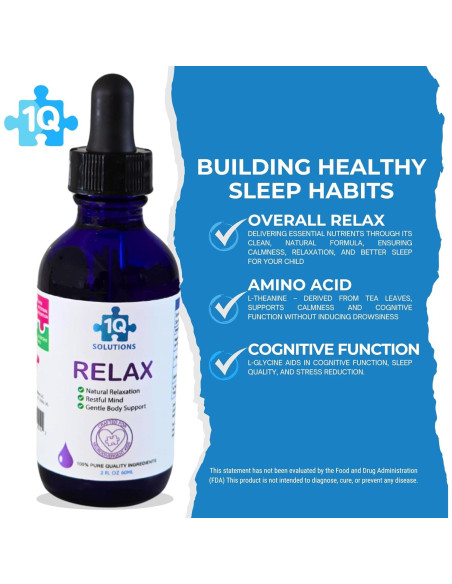 1Q Relax Gotas Calmantes Líquidas para Niños 59 ml