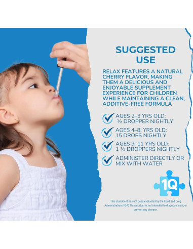 1Q Relax Gotas Calmantes Líquidas para Niños 59 ml