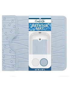 Alfombrilla de baño ComfiLife Onda 101.6x40.6 cm Antideslizante