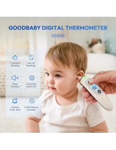 Termómetro Digital Infrarrojo GoodBaby FC-IR100 2 en 1 2