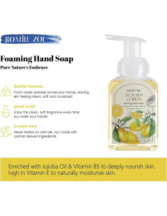 Mini Jabón Espumoso de Mano Romiie Zoi - 6 Fragancias 260 ML 2
