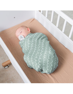 Mantas de Muselina Comfy Cubs Pack de 4 - 119 cm Suaves para Bebés 2