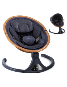 Columpio Eléctrico LAREX para Bebés 0-6 Meses 5 Velocidades