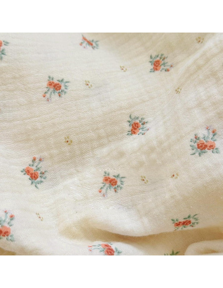 Manta de Muselina para Bebés BuLuTu 100% Algodón 120x130 cm