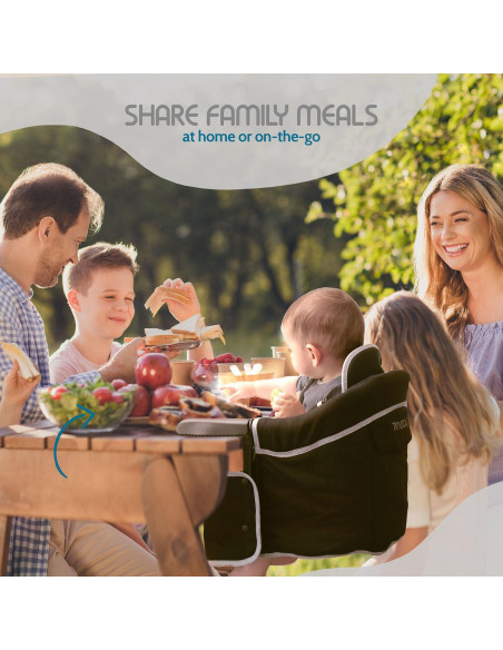 Silla Alta de Gancho para Bebé TB560 - Portátil y Compacta